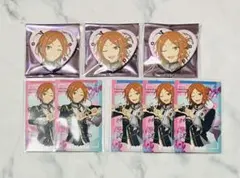 あんスタ　スタフォニ　ハート缶バッジ　カード　葵ひなた　葵ゆうた