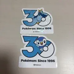 プラスル マイナン セット ポケモン30周年 ステッカー - メルカリ