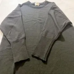 再値下げ中✨美品❣️ウール混クルーネックニットワンピース M