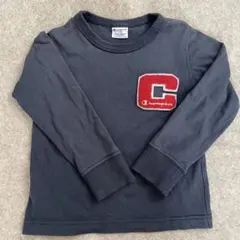 Champion 長袖カットソー ネイビー 110cm