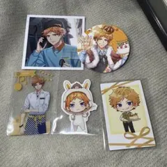 A3! 皇天馬 コースター　ましコレ　クリアカード　ステッカー