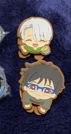 ユーリ!!! on ICE のっかりラバークリップ ヴィクトル 勇利