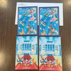 ディズニーアンバサダーホテル ポストカード 4枚セット