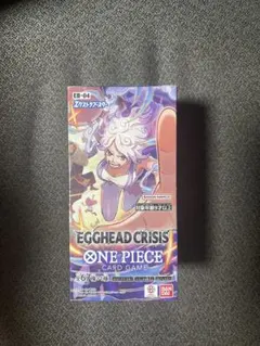 EGGHEAD CRISIS テープカットされておりました　1box