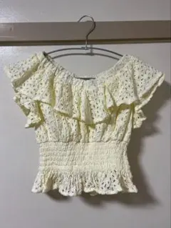 dazzlin 春夏ブラウス アイボリー