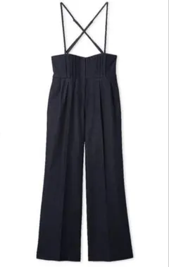 SNIDEL レースアップハイウエストパンツ