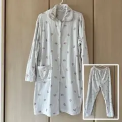 いちご柄　もちもちパジャマ　マタニティ　Lサイズ