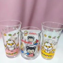 当時物 平成レトロ SANRIO サンリオ ポムポムプリン グラス コップ