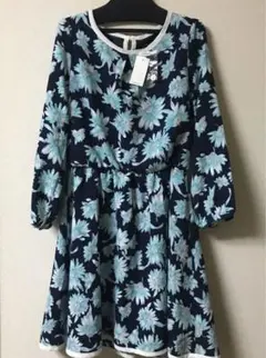 DRESKIP花柄ワンピースのサムネイル