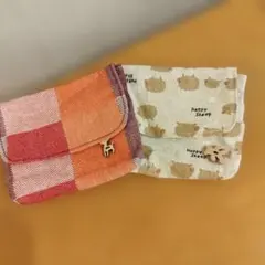 移動ポケット　ハンドメイド　２個セット