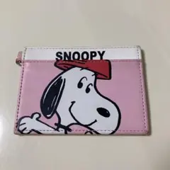 スヌーピー　パスケース　定期入れ