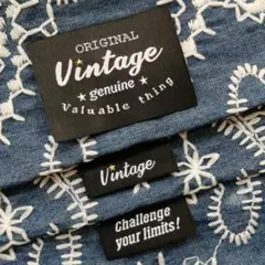 残りわずか！タグ※18枚※Vintage2種セット※布タグ※ピスネーム