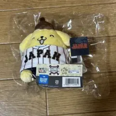 ポムポムプリン ぬいぐるみマスコット 侍ジャパン D賞