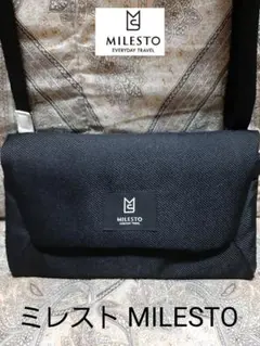 MILESTO オーガナイザー/斜め掛けショルダーバッグ/財布機能ありのサムネイル