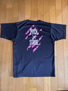 陸上競技用シャツ PITCH STRIDE ブラック　Sサイズ