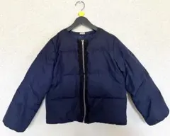 プティマイン petit main ダウンジャケット　ネイビー　130サイズ