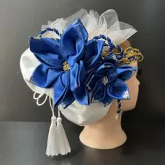 髪飾り・かんざし・成人式・結婚式・つまみ細工・豪華・派手・振袖・リボン