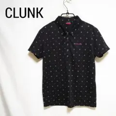 美品 CLUNK クランク ゴルフ ポロシャツ 黒 ブラック レディース L