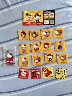 ハローキティ 50周年記念 ステッカーセット