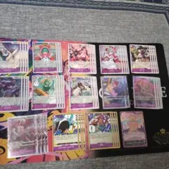 紫ドフラミンゴデッキ＋パーツ