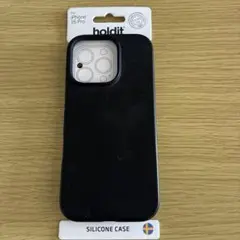 holdit iPhone 16 Pro シリコンケース ブラック【中古品】