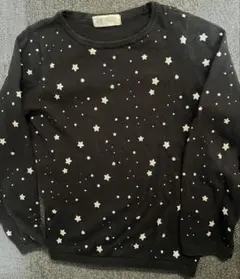 H&M 星柄 長袖カットソー 122/128