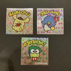 サンリオキャラクターズマンチョコシール　3枚セット