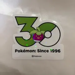 韓国限定】 ヤバソチャ ポケモン ポップアップ 30周年ステッカー