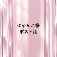 にゃんこ様　専用
