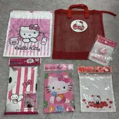 ハローキティHELLO KITTY ビニールバッグ他 まとめ売り