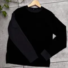 新品未使用　プラスJ カシミヤ100% セーター XS 定価¥15900 黒