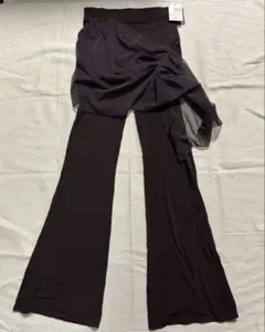 チュールスカート付きパンタロンダンスパンツ