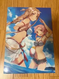 m*2様 送料無料◇アスナ A4クリアファイルSAOソードアートオンライン⑽