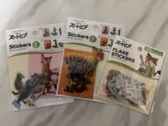 [大人気！] ズートピア シール&ステッカー3点セット