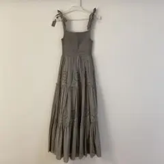 ZARA キャミワンピース シャーリング