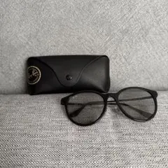 Ray-Ban ブラックラウンドサングラス