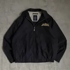 vintage ブルゾンジャケット　短丈　企業ロゴ　アメカジ　シティーボーイ