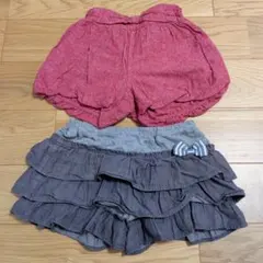 Love&PeaceMoney♡パンツ80cmとスカパン100cmまとめ売り