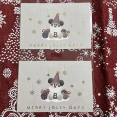 リルリンリン　2025 クリスマス　ポストカード 2枚セット