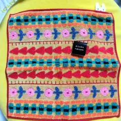 マタノアツコ タオルハンカチ うさぎ