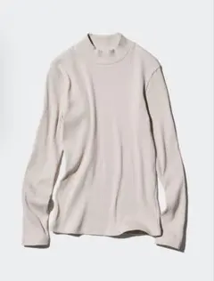 UNIQLO リブハイネックT