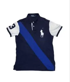 90s Polo by Ralph Lauren ビッグポニー ポロシャツ 刺繍