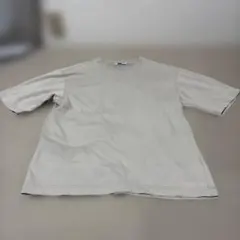 UNIQLO エアリズムコットンオーバーサイズTシャツ ベージュ M