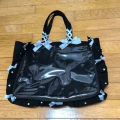 ポ*可様 ［最終値下げ］ザッカマート A3 フリルデザイン 痛バッグ グレー