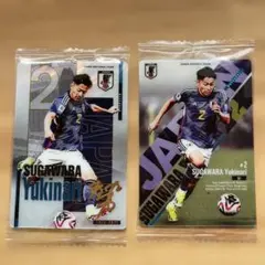 サッカー日本代表 板倉滉 菅原由勢 カード 2枚セット サイン - メルカリ