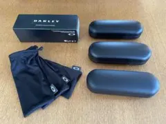 即購入可/新品/OAKLEY/純正メガネケース 3個セット/バラ売り不可 即購入可/新品/OAKLEY/純正メガネケース 3個セット/バラ売り不可