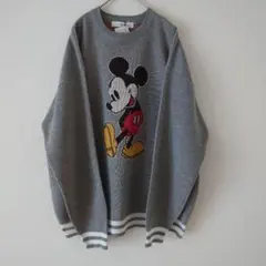 ディズニー ミッキーマウス ミッキー プルオーバー ニット セーター