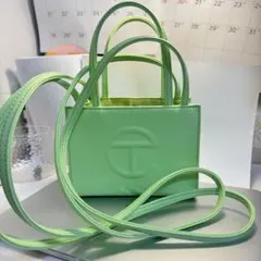 美品✨TELFAR ショッピングバッグ スモール ライトグリーン⭕️即日発送のサムネイル