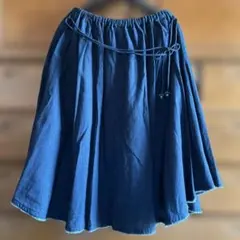 新品未使用‼️パラスパレス　デニム アシンメトリー フレアースカートのサムネイル