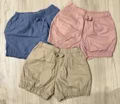 西松屋　キュロット　短パン　ハーフパンツ　120 かぼちゃパンツ